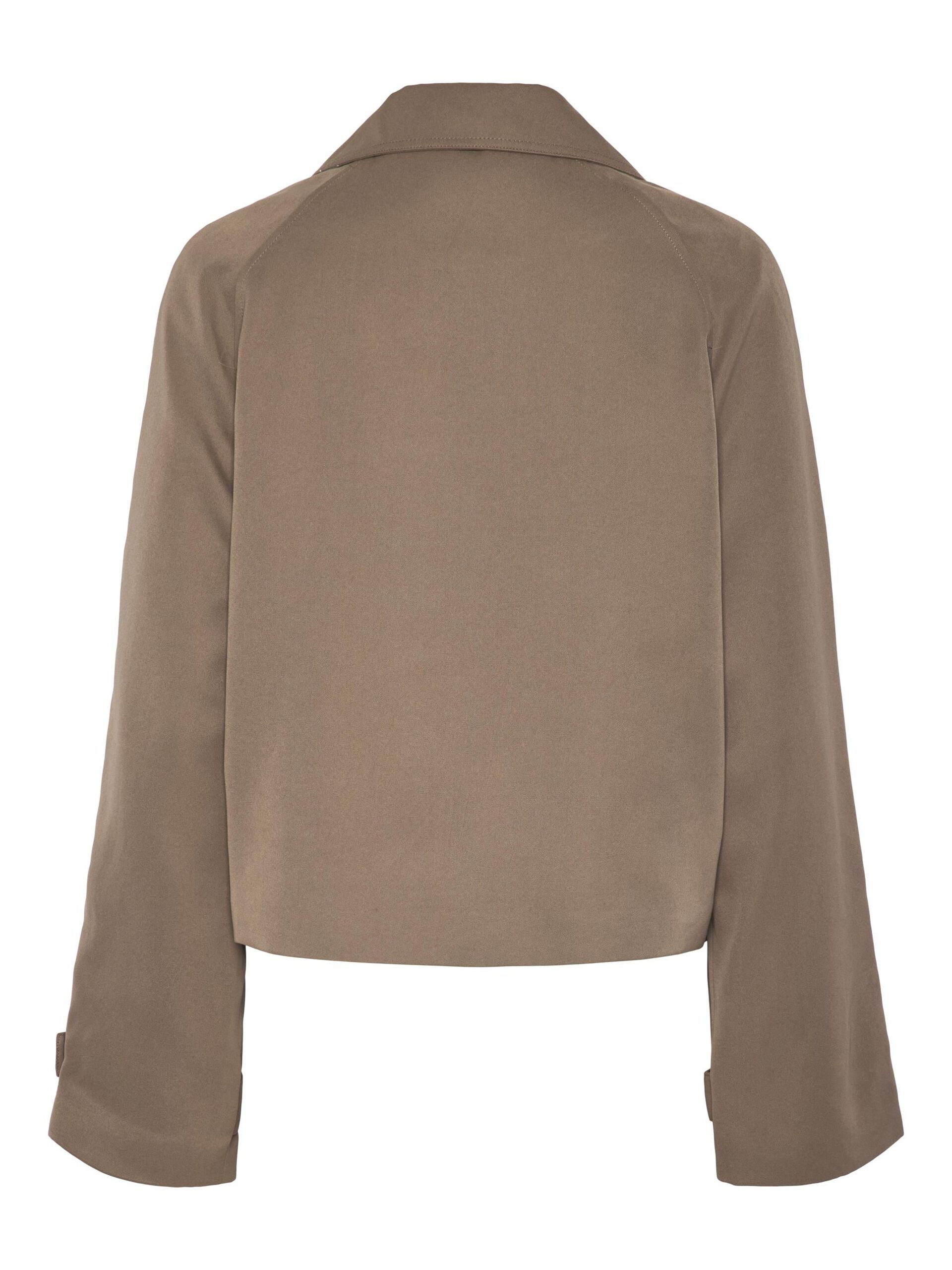 Carousel image - PCSCARLETT KORT TRENCHCOAT, Brown Lentil | 6