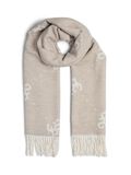 Product image thumbnail - PCRAVI FOULARD LONG, Whitecap Gray | 1