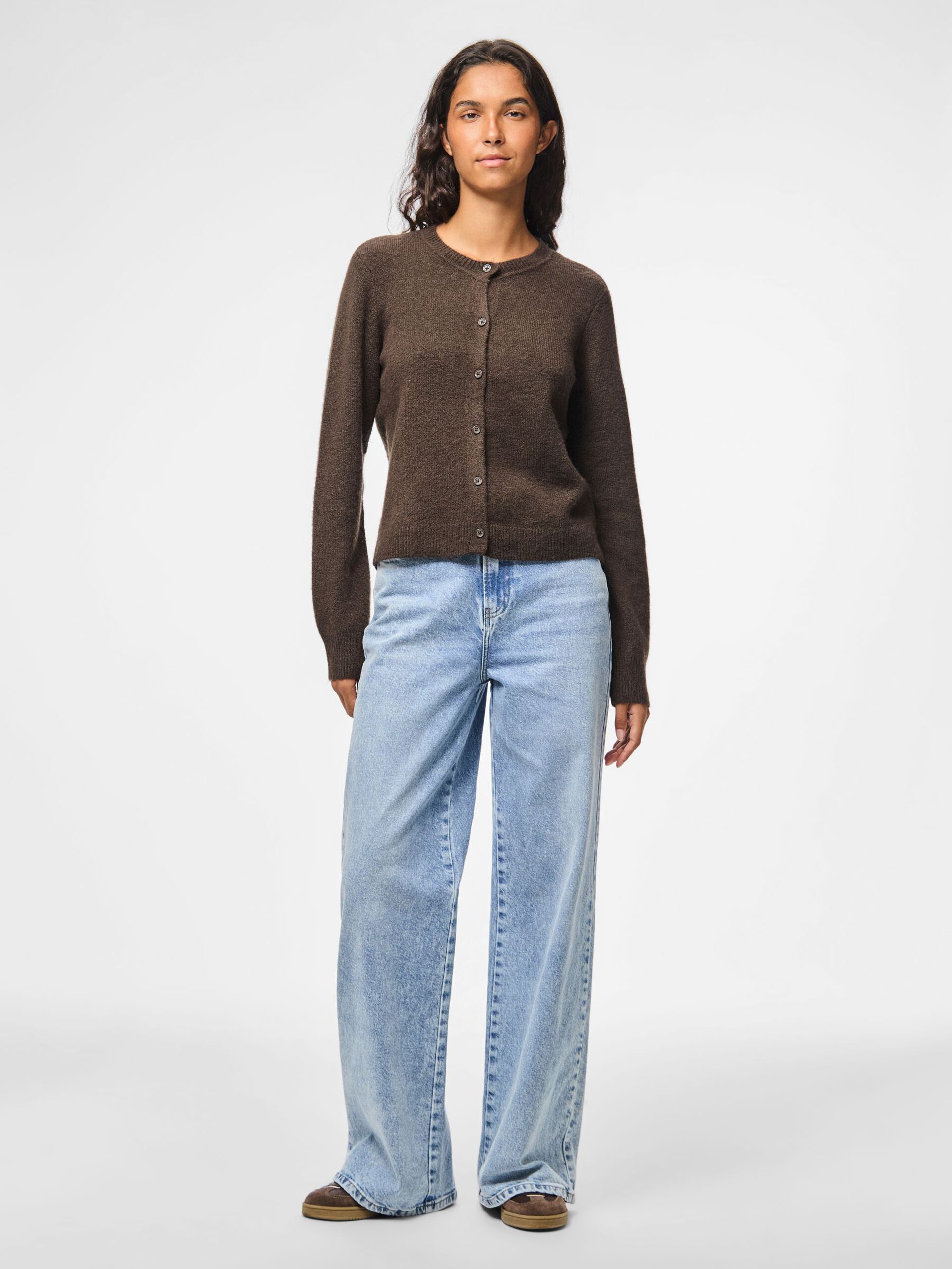 Carousel image - PCMALOU STRICKJACKE, Hot Fudge | 3