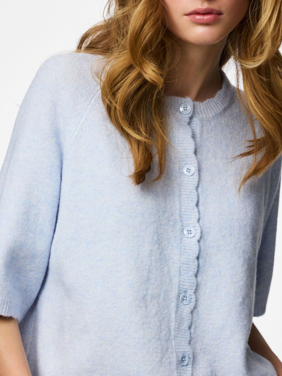 Carousel image - PCRATH CARDIGAN EN MAILLE, Xenon Blue | 4