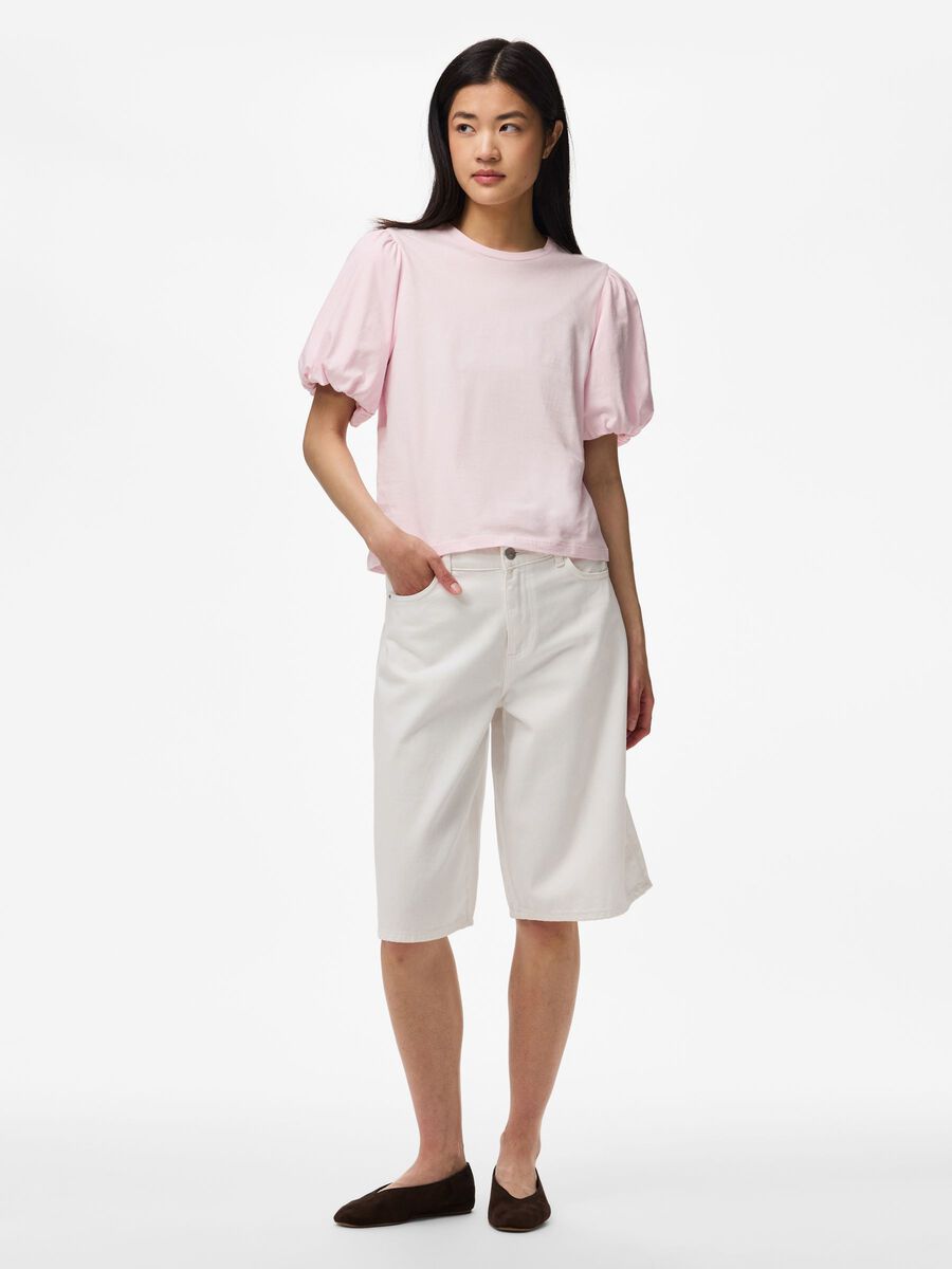 Carousel image - PCPERNILLA PUFF T-SHIRT, Cradle Pink | 3