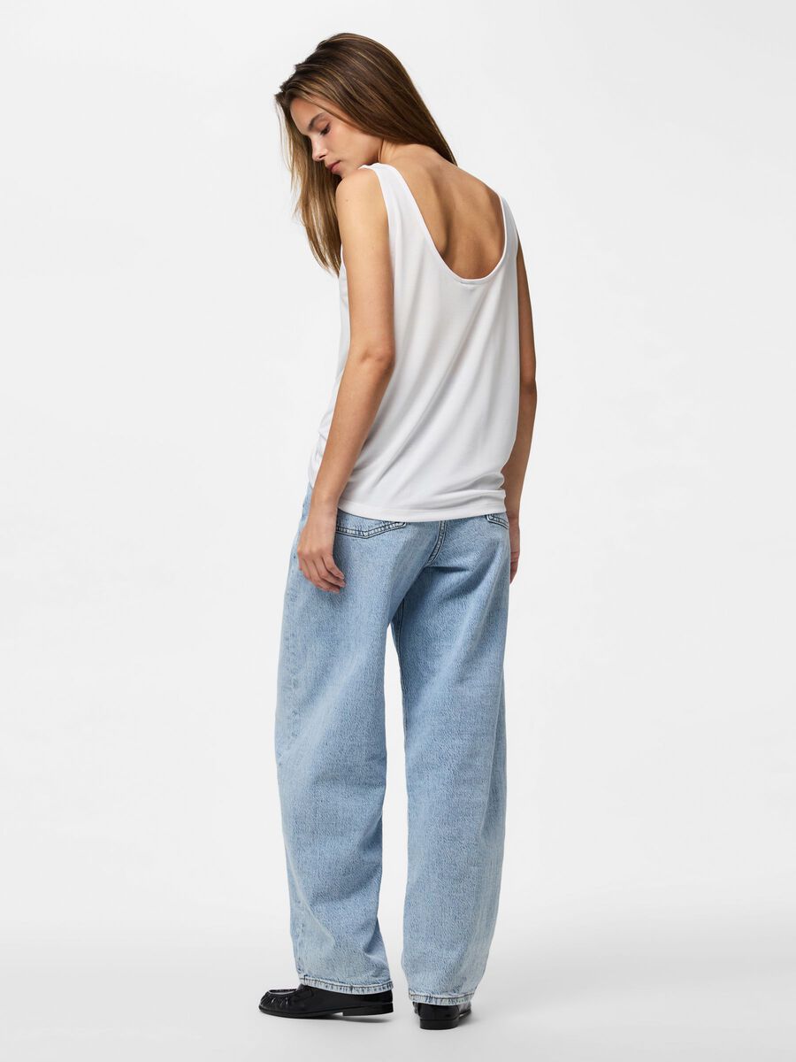 Product carousel image - PCKAMALA TANK TOP, Bright White | 2