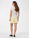 Product image thumbnail - PCSADIE HW SHORTS, French Vanilla | 2