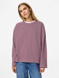 Product image thumbnail - PCSADIE LONG SLEEVED TOP, Tawny Port | 1