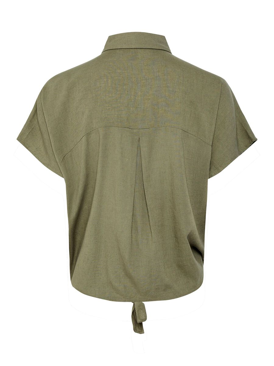 Product carousel image - PCPIA SHORT SLEEVED SHIRT, Deep Lichen Green | 2