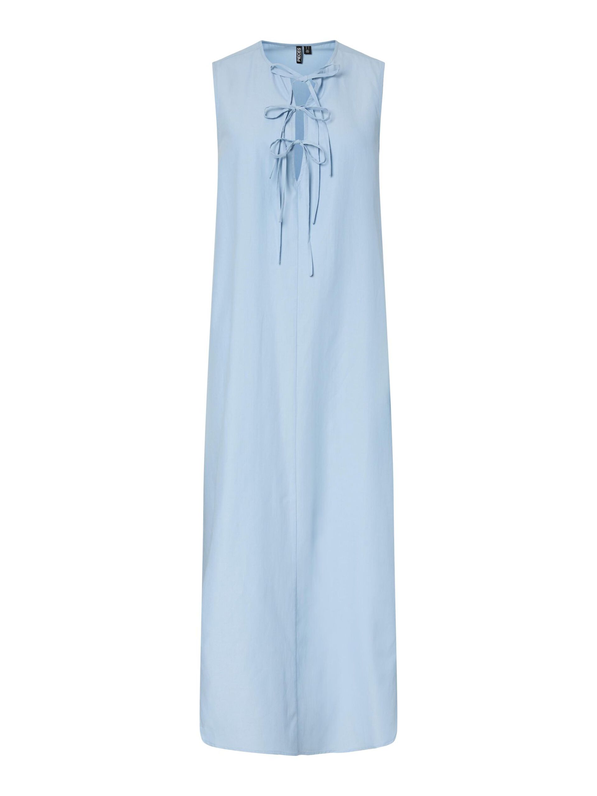 Carousel image - PCJENNA REVERSESIBLE TIE MIDI DRESS, Cashmere Blue | 6