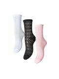 Product image thumbnail - PCJULIANA 3-PACK SOCKS, Roseate Spoonbill | 1