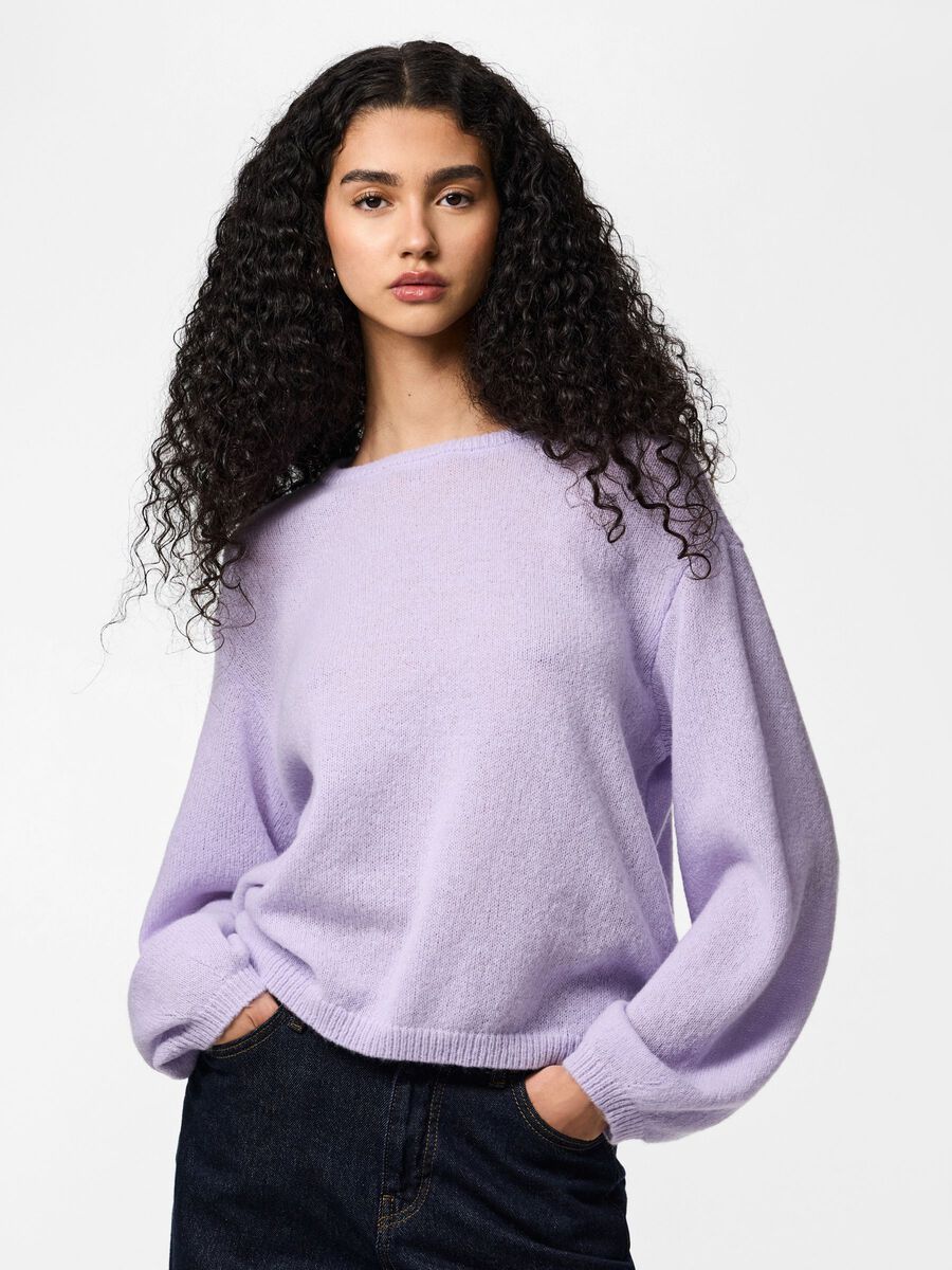 Product carousel image - PCIDA STRICKPULLOVER, Pastel Lilac | 1