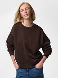 Product image thumbnail - PCCHILLI LOOSE FIT SWEATSHIRT, Hot Fudge | 1