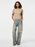 Product image thumbnail - PCSELMA MW WIDE FIT JEANS, Medium Blue Denim | 1