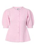 Product image thumbnail - PCSILLY PUFF KNITTED CARDIGAN, Roseate Spoonbill | 5