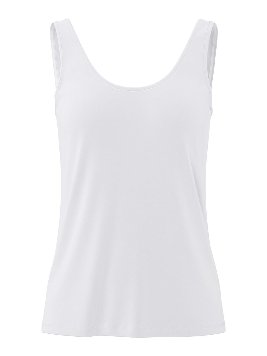 Carousel image - PCKAMALA TANK TOP, Bright White | 5