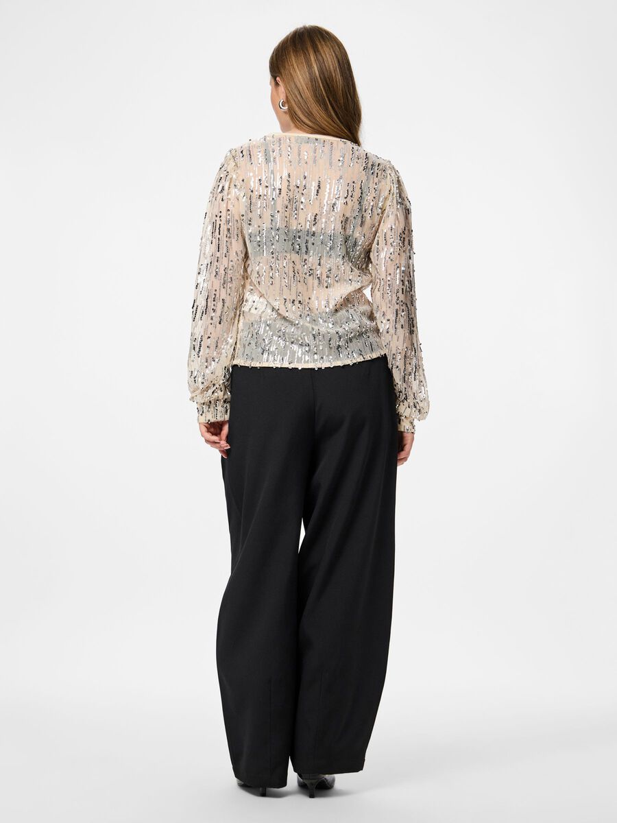 Product carousel image - PCMALLE PAILLETTEN OBERTEIL, Birch | 2