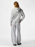 Product image thumbnail - PCFILUCCA MW BARREL SWEATBUKSER, Light Grey Melange | 2