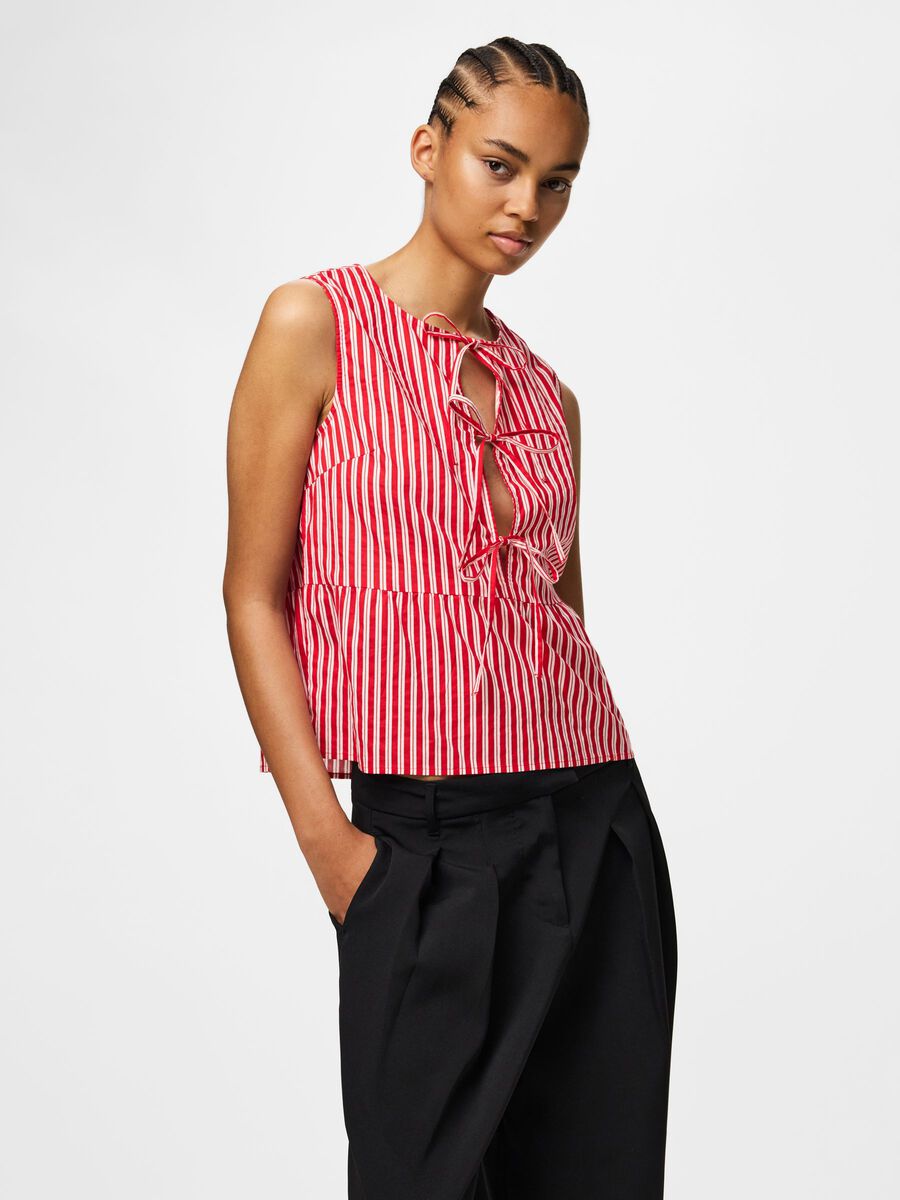 Carousel image - PCJOLLY TIE SLEEVELESS TOP, Adrenaline Rush | 7