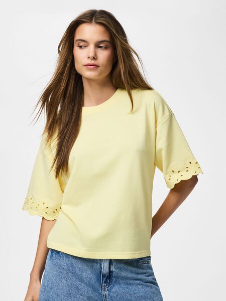 Pieces PCCHILLI SUMMER BRODERI T-SHIRT, French Vanilla, highres - 17164280_FrenchVanilla_003.jpg