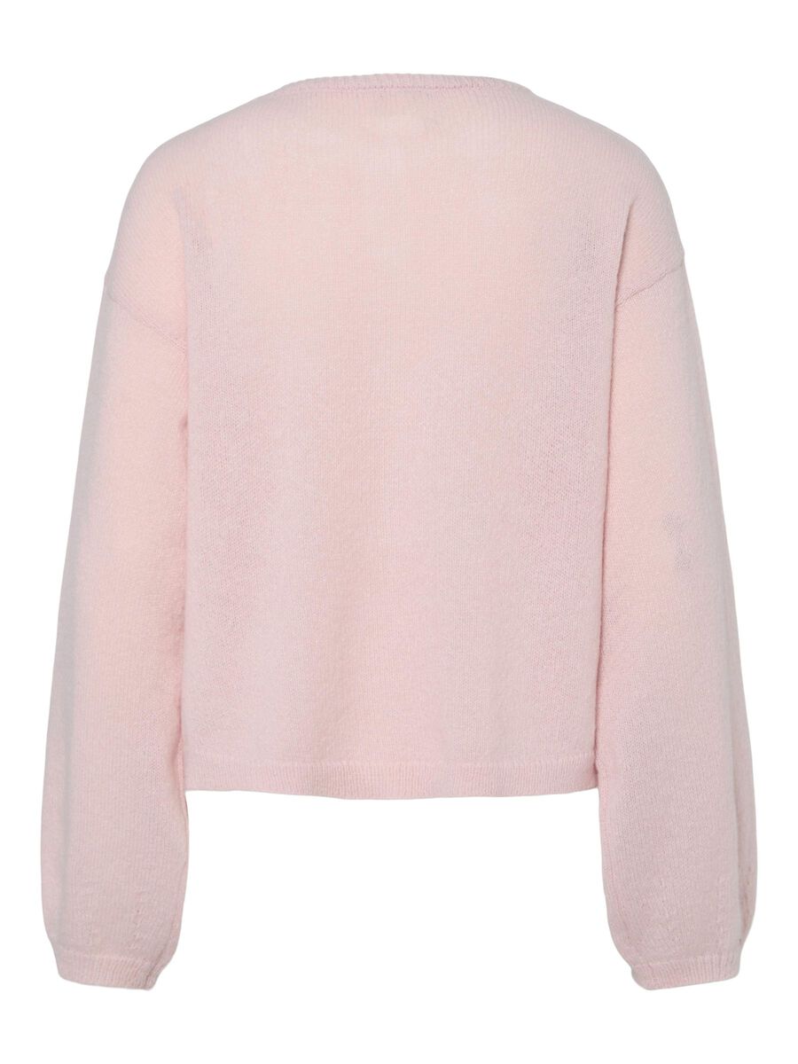 Carousel image - PCIDA STRIKKET CARDIGAN, Roseate Spoonbill | 6