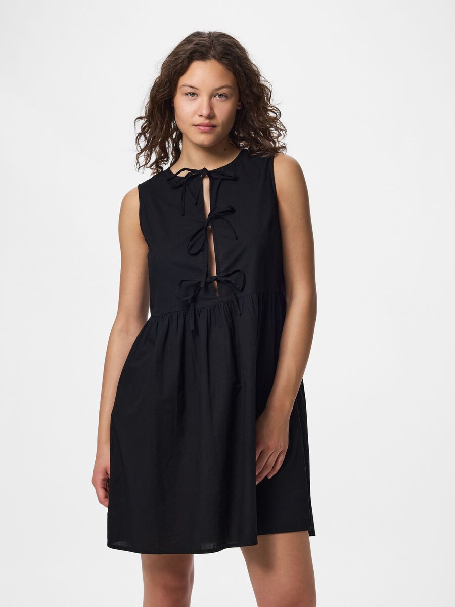 Carousel image - PCJOLLY - LIEN &Agrave; NOUER MINI-ROBE, Black | 6