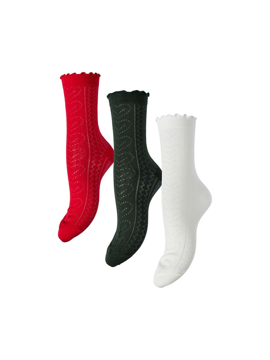 Product carousel image - PCJARA SOCKEN, Cloud Dancer | 1