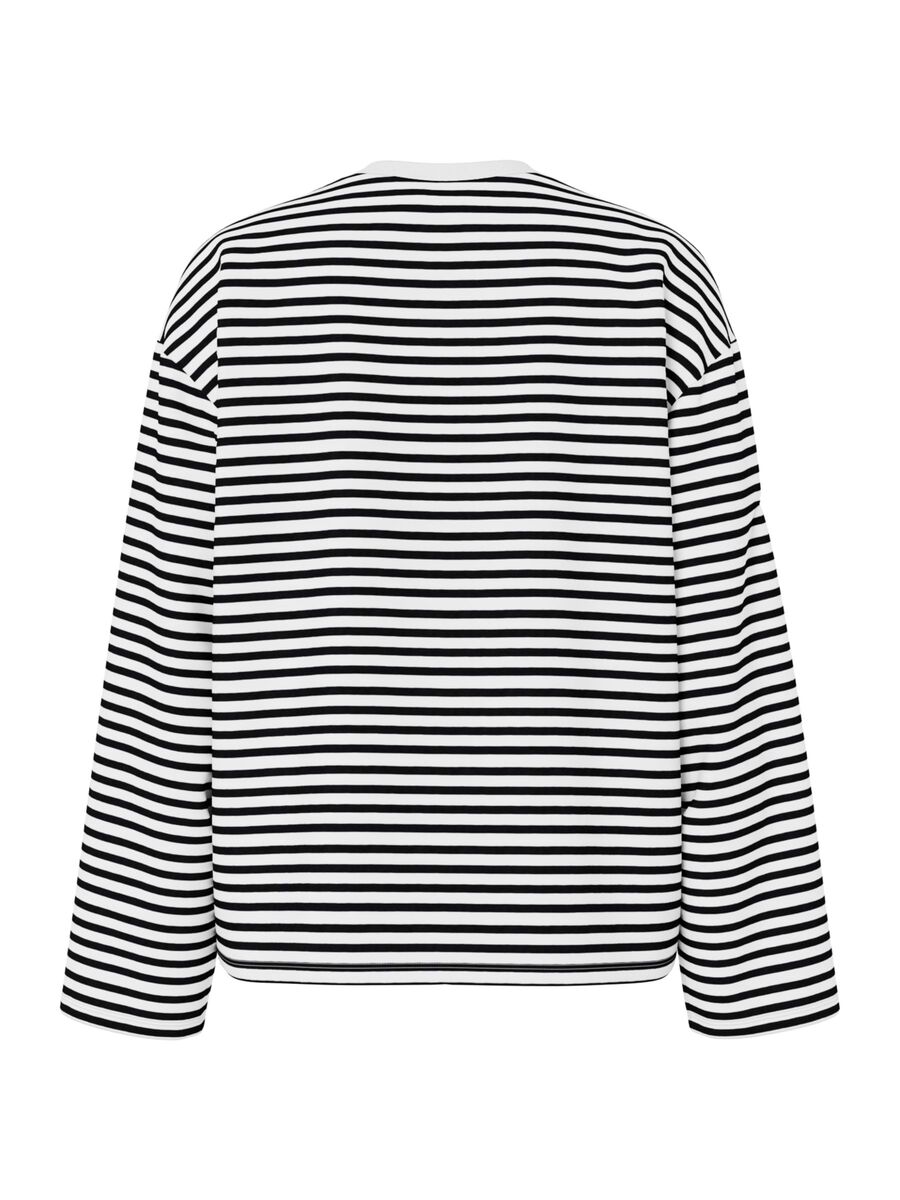 Carousel image - PCSADIE LONG SLEEVED TOP, Cloud Dancer | 6