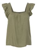 Product image thumbnail - PCPIA SLEEVELESS TOP, Deep Lichen Green | 5