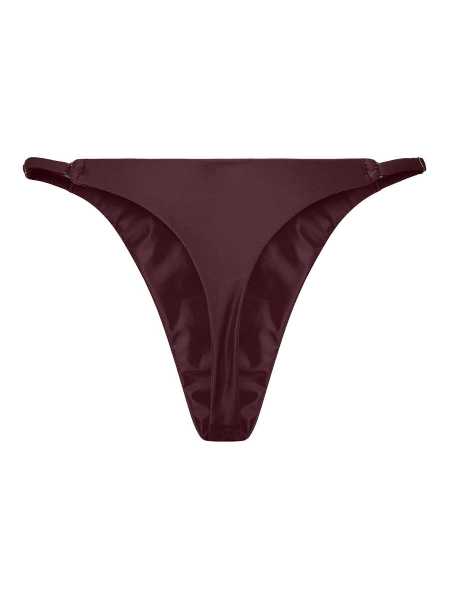 Carousel image - PCBAOMI JUSTERBAR G-STRENG BC BIKINIUNDERDEL, Deep Mahogany | 7