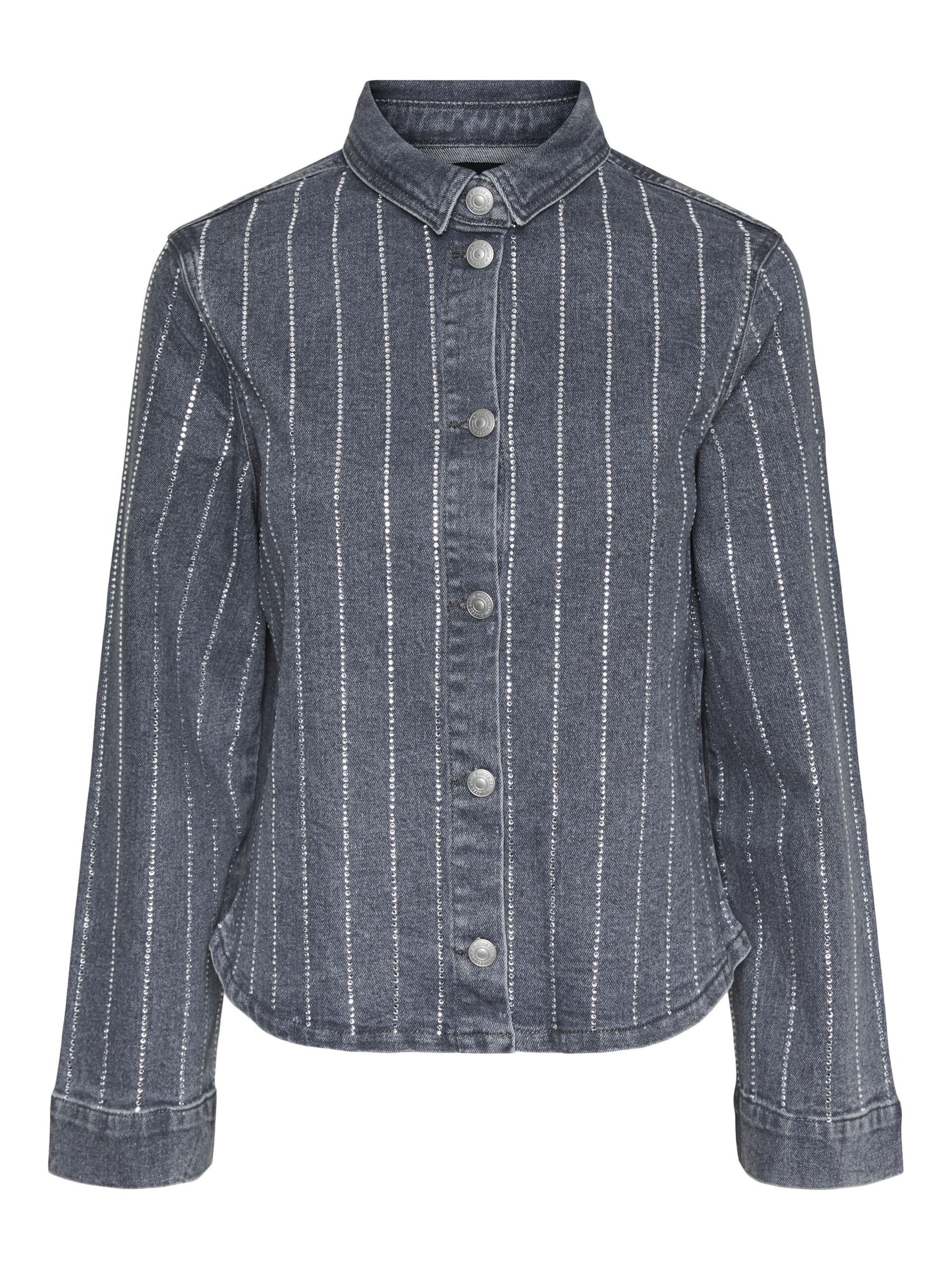 Carousel image - CAMICIA DI JEANS, Grey Denim | 6