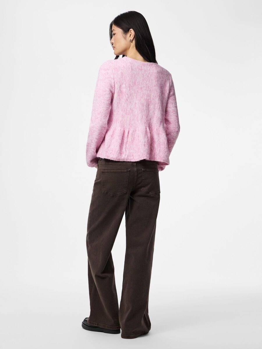 Product carousel image - PCPINGE  KNITTED CARDIGAN, Roseate Spoonbill | 2