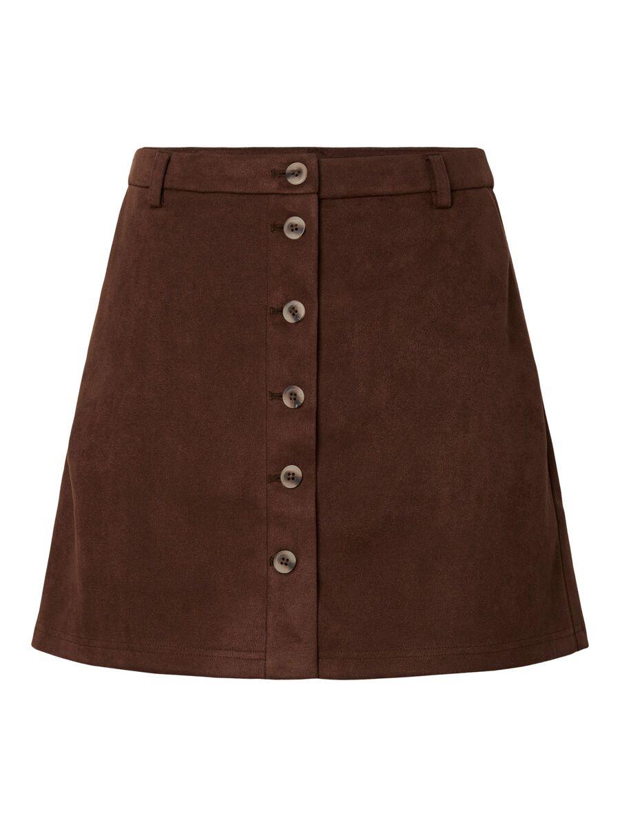 Carousel image 6 PCRAKEL BRUSHED HW  MINI SKIRT, Chicory Coffee