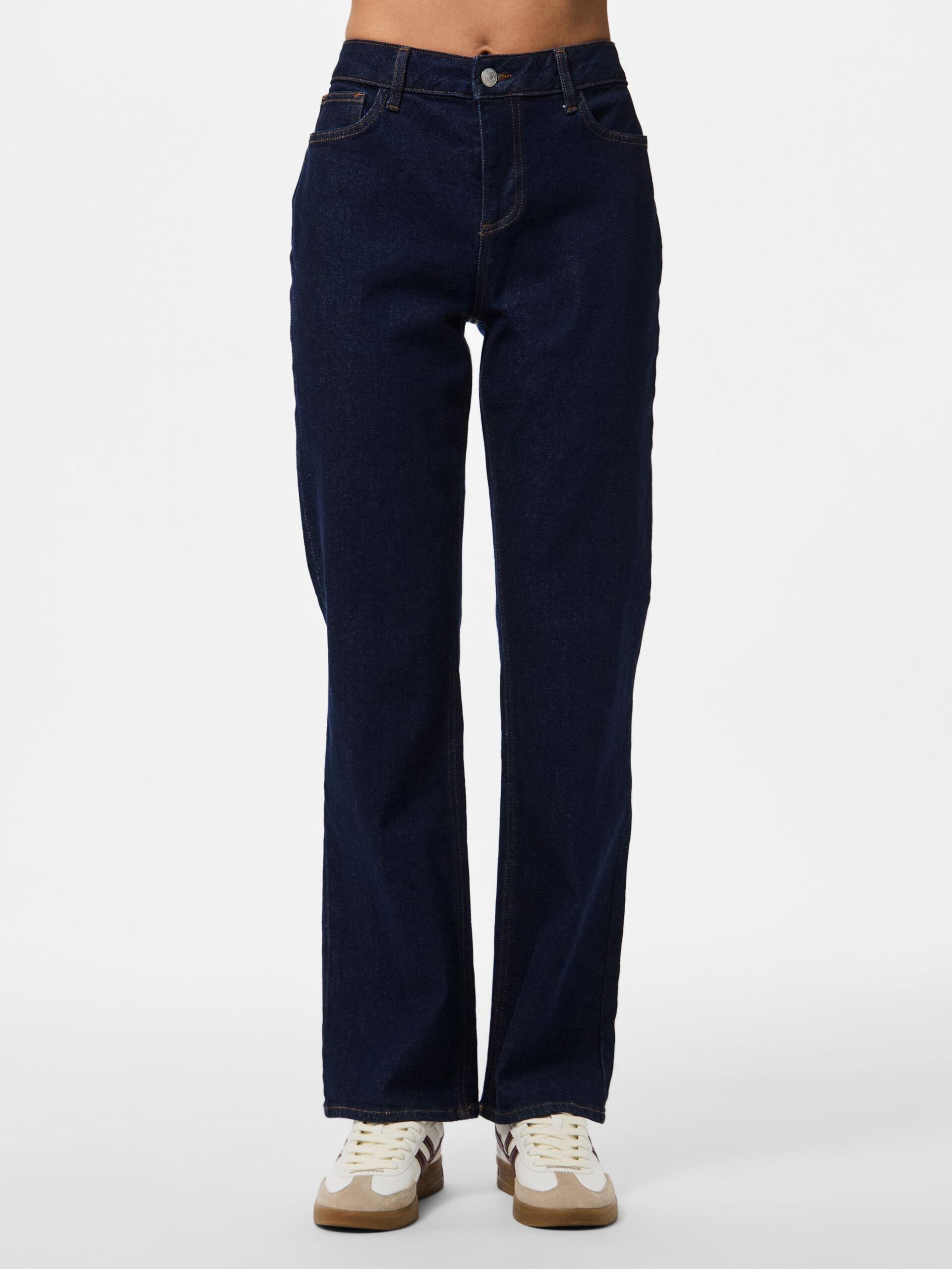 Carousel image - JEANS STRAIGHT FIT, Dark Blue Denim | 3