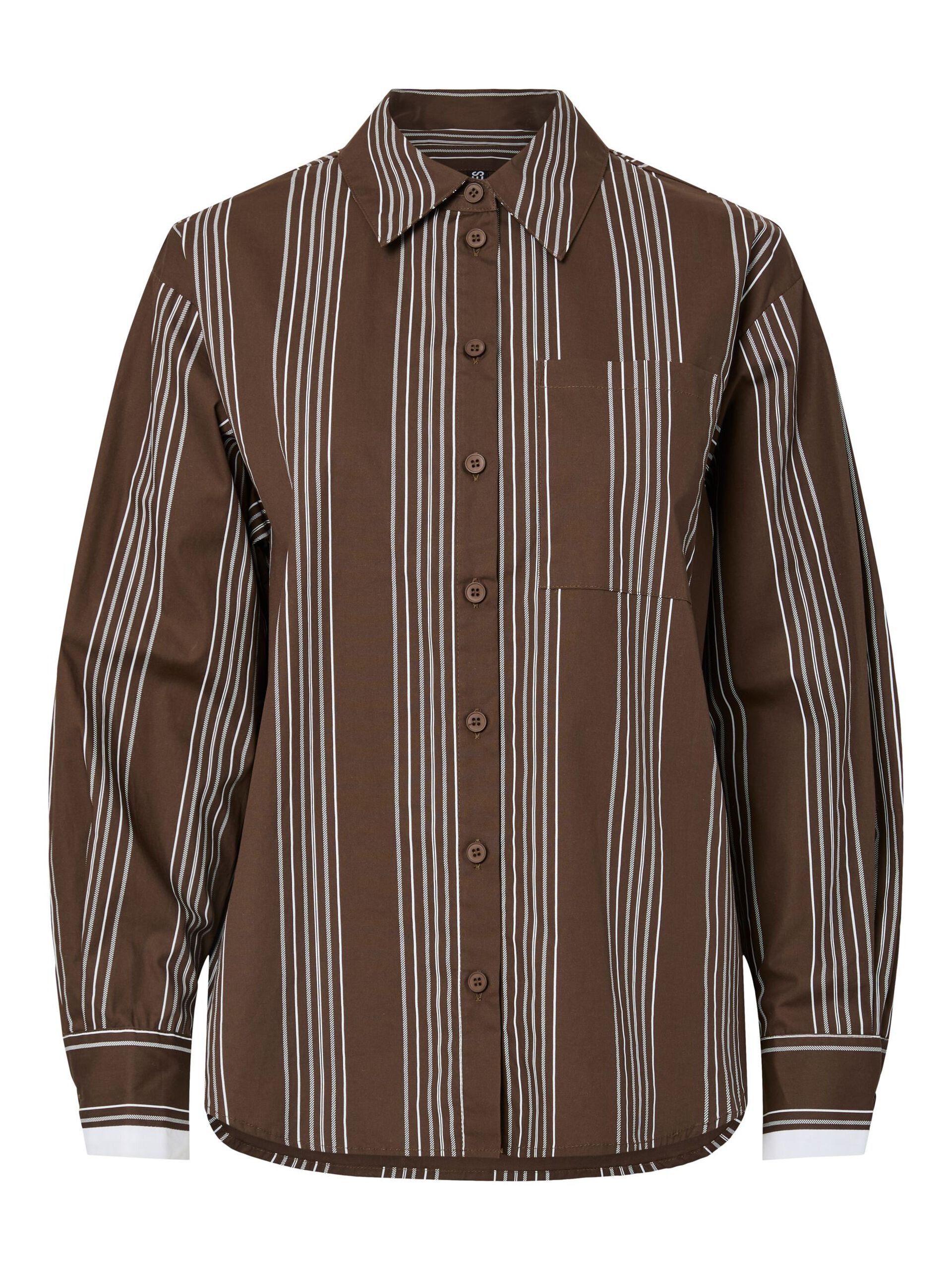 Carousel image - PCJAMIE GESTREIFTES LOOSE FIT HEMD, Delicioso | 7