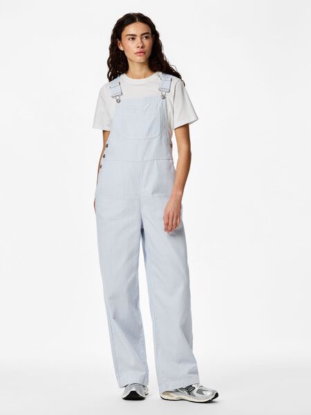 Pieces PCALLO STRIPED DENIM DUNGAREES, Cashmere Blue, highres - 17148895_CashmereBlue_1315064_005.jpg