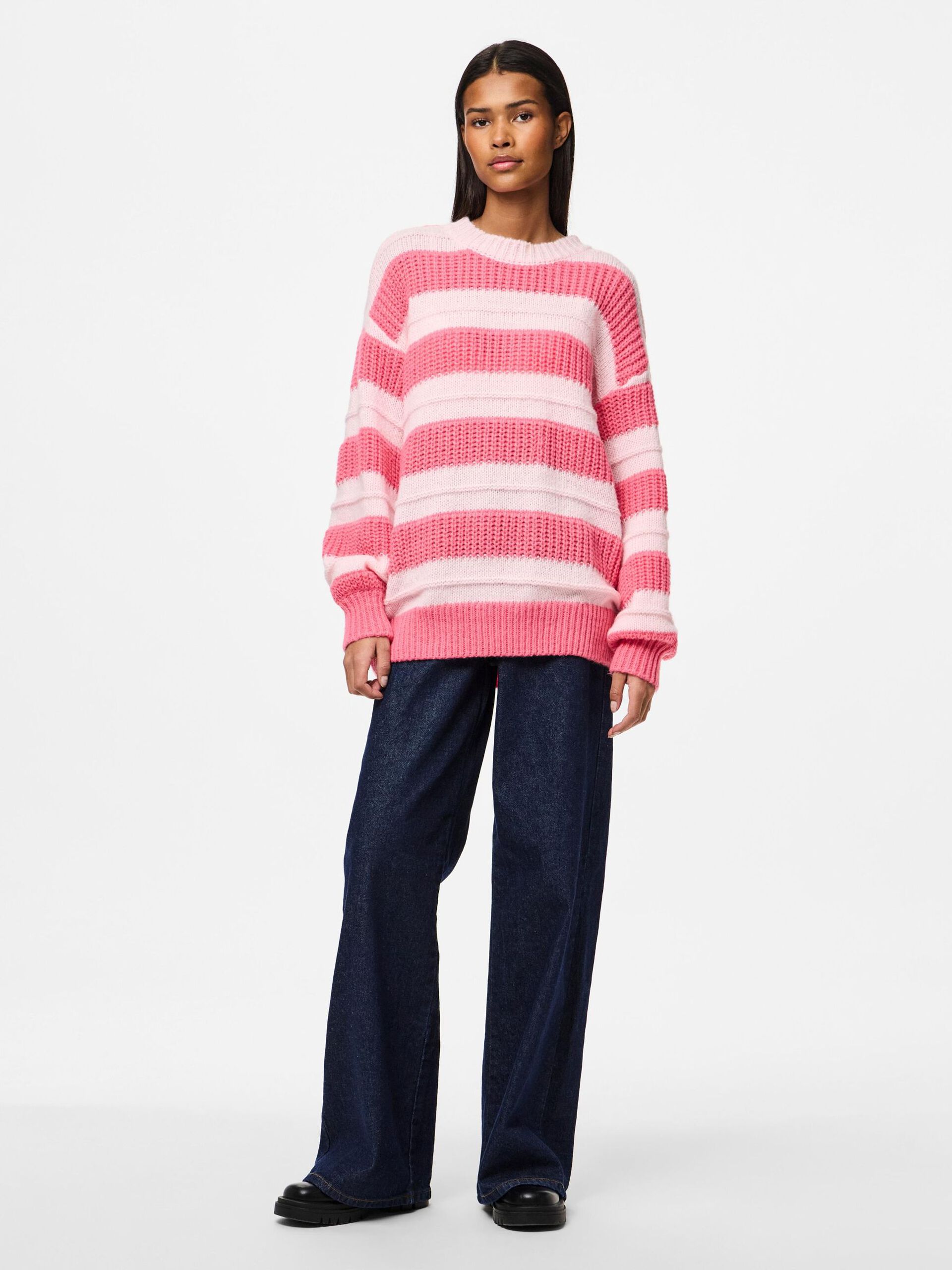 Carousel image - PCSIMMA KNITTED JUMPER, Pink-A-Boo | 3