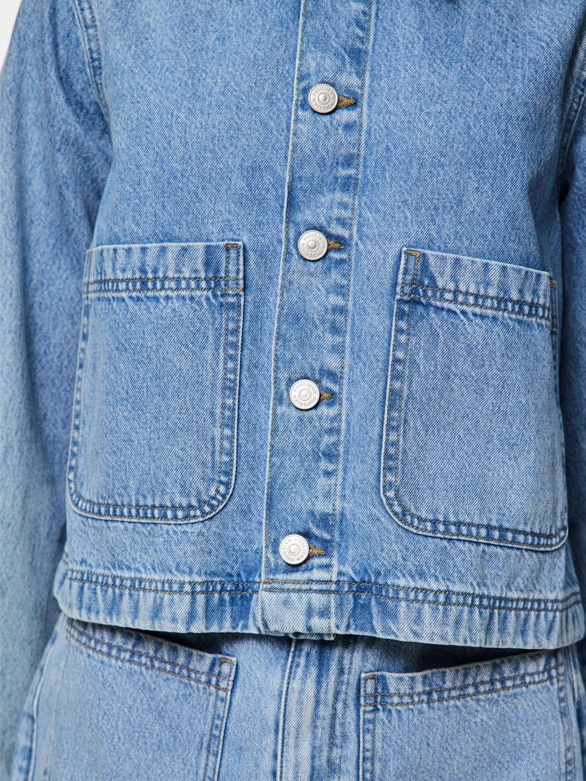 Carousel image - CHAQUETA VAQUERA, Light Blue Denim | 4