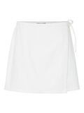Product image thumbnail - PCFLORA DENIM WRAP SKIRT, White Denim | 5
