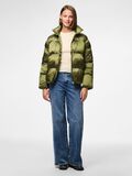 Product image thumbnail - PCMILLA SHINY PUFFER JACKET, Military Olive | 3