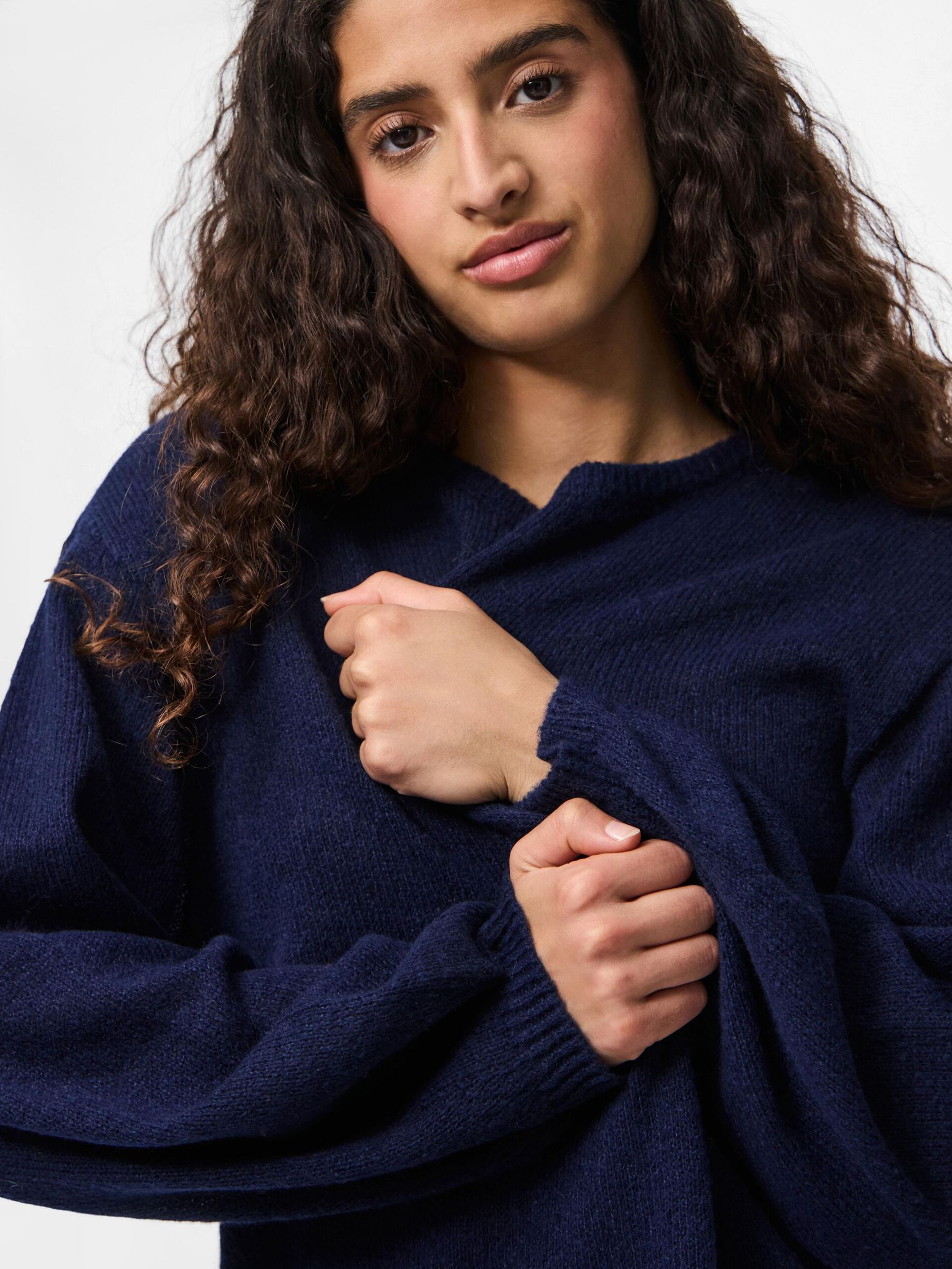 Carousel image - PCIDA STRICKPULLOVER, Maritime Blue | 4