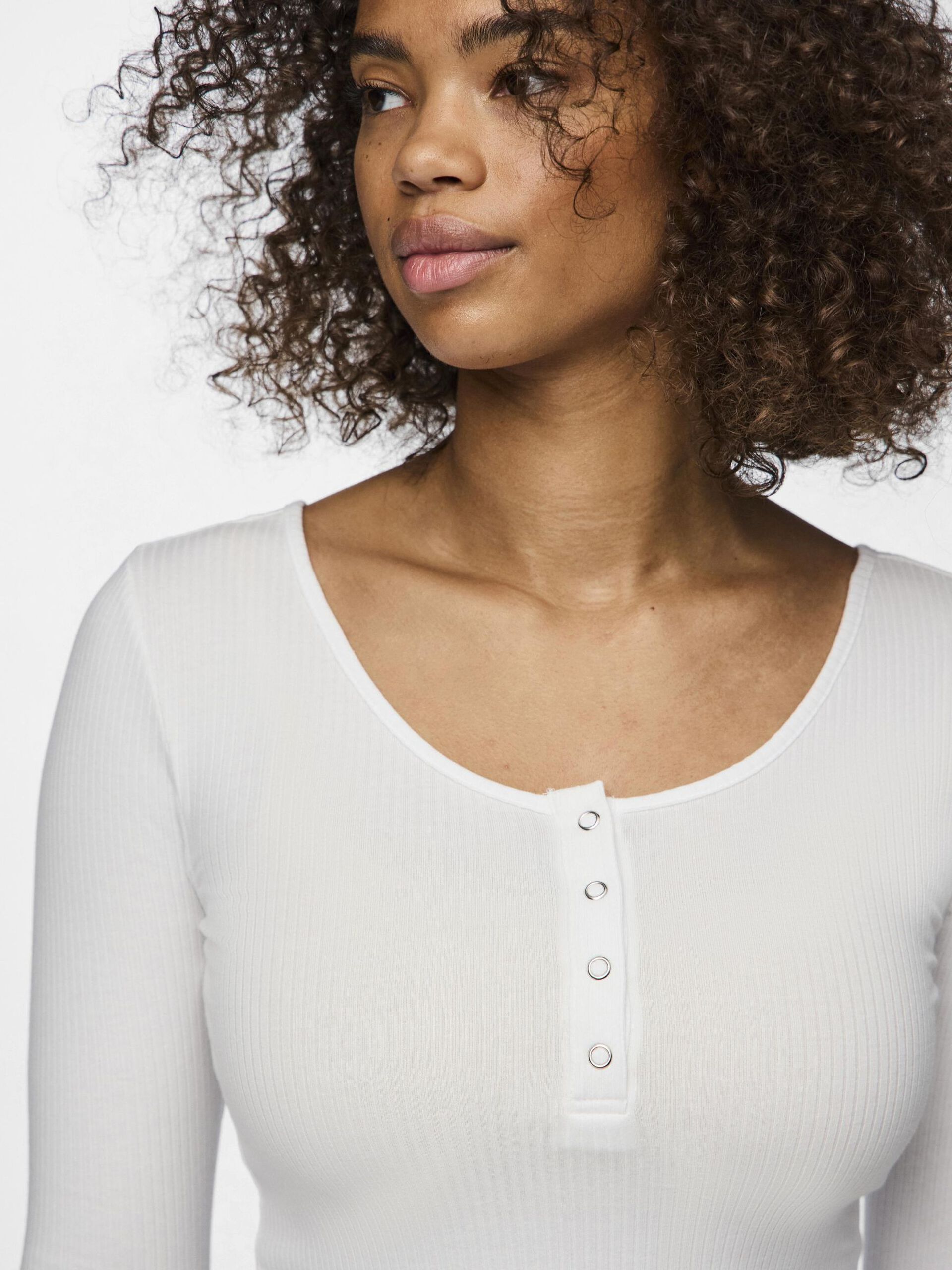 Carousel image - PCKITTE LONG-SLEEVED T-SHIRT, Bright White | 4