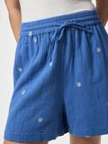 Product image thumbnail - PCSASTINA HW MUSSELIN SHORTS, Riverside | 4