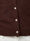 Product image thumbnail - PCNORA V-NECK  KNITTED CARDIGAN, Chicory Coffee | 4