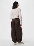 Product image thumbnail - PCFESTA - TMH - SATIN - BALLON PANTALON, Hot Fudge | 2
