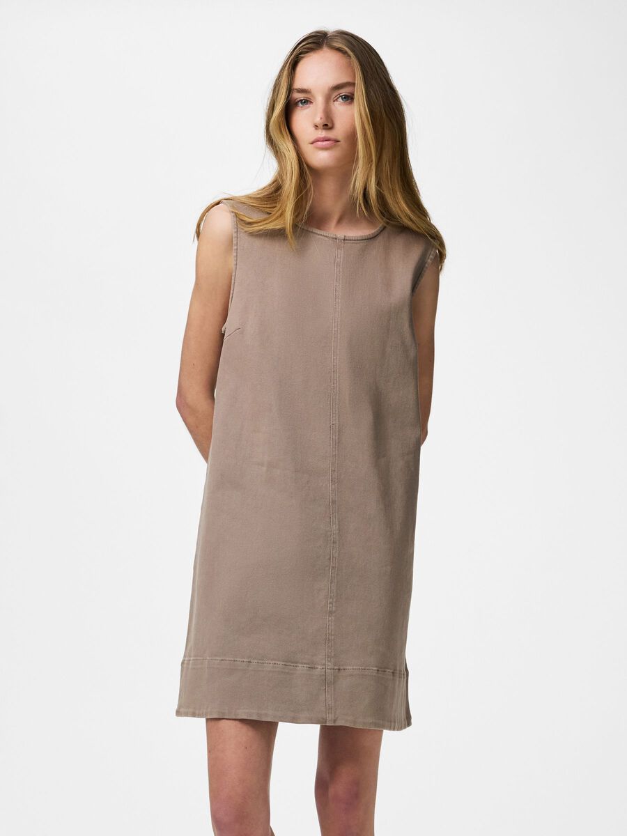 Product carousel image - PCSALUME MINI JEANSKL&Auml;NNING, Taupe Gray | 1