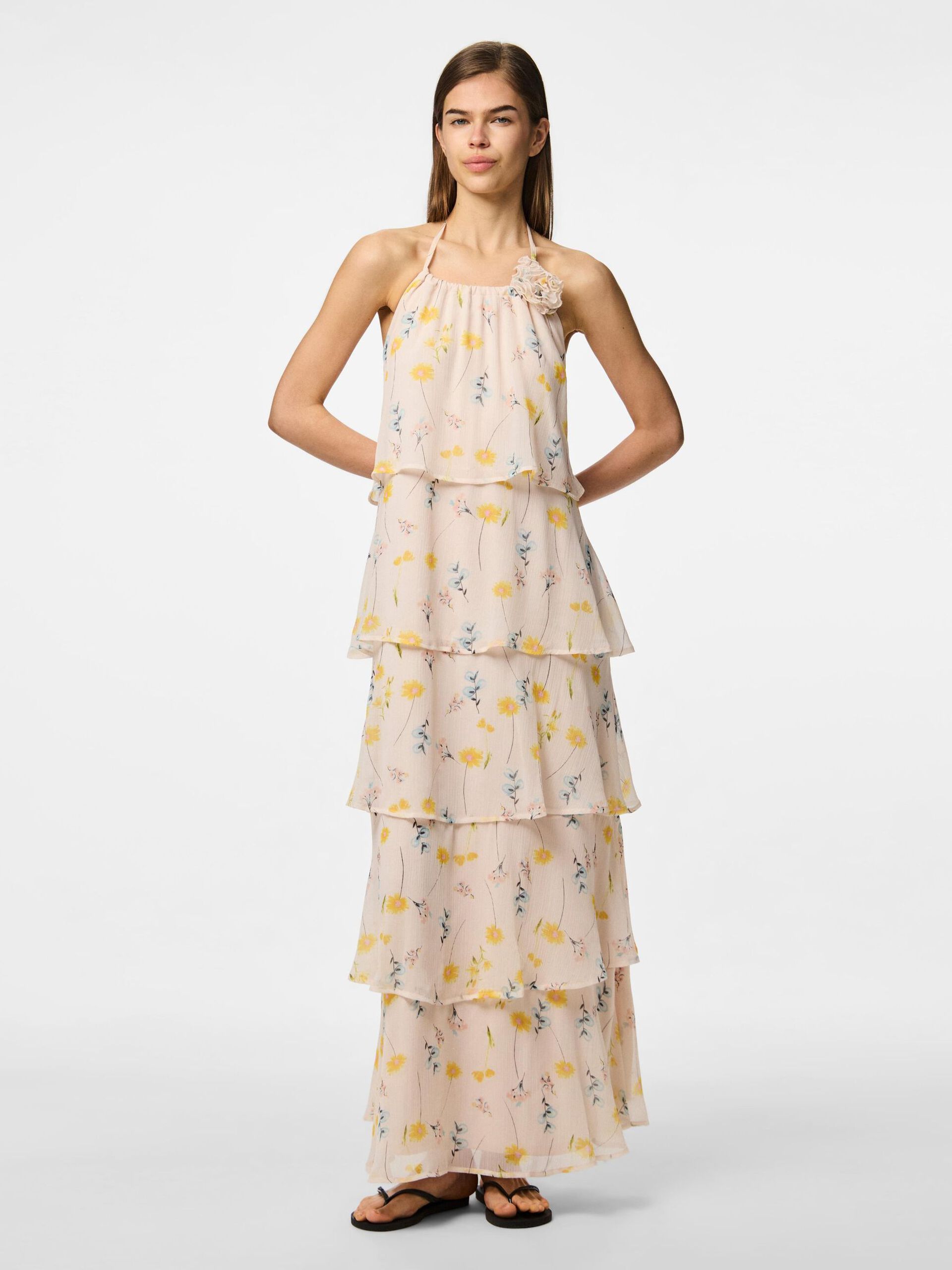 Carousel image - PCCLARA MIDI DRESS, Barely Pink | 3