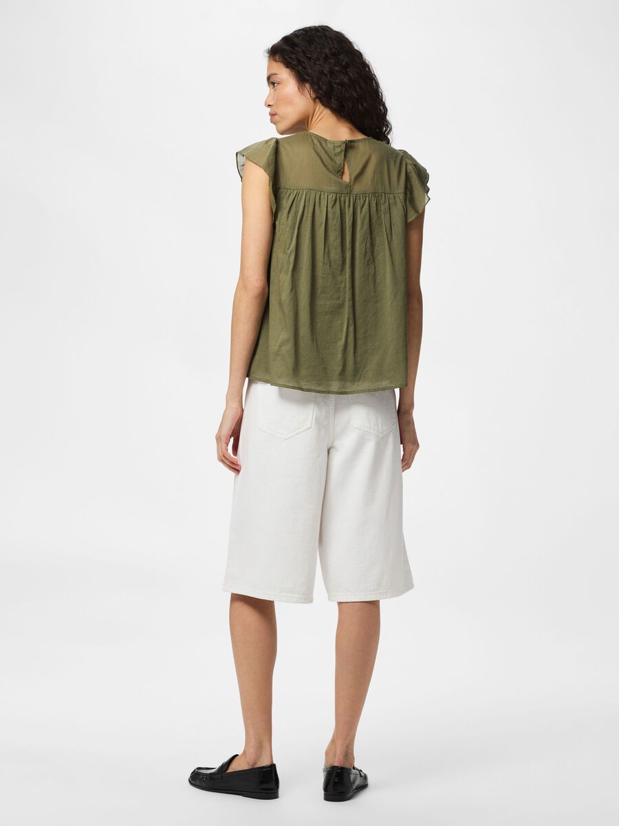 Carousel image - PCASTRID MOUWLOOS SHIRT, Burnt Olive | 2