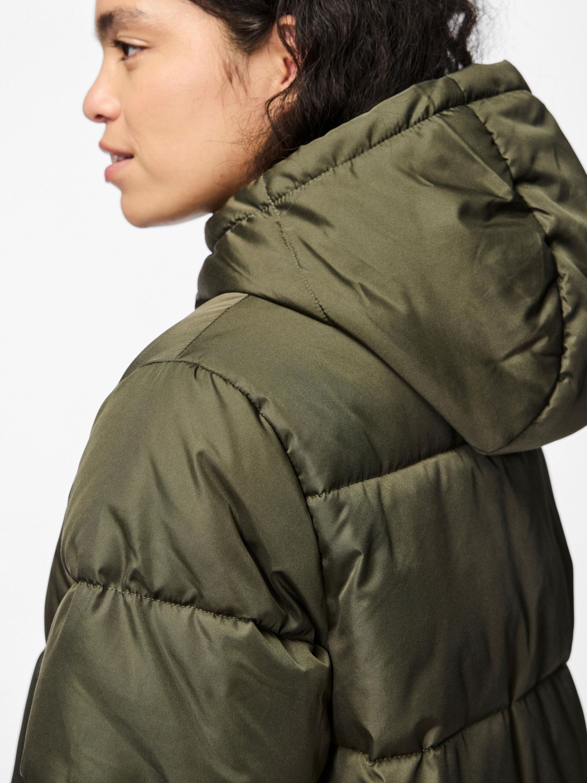 Carousel image - PCMADDIE PUFFER JACKET, Forest Night | 4