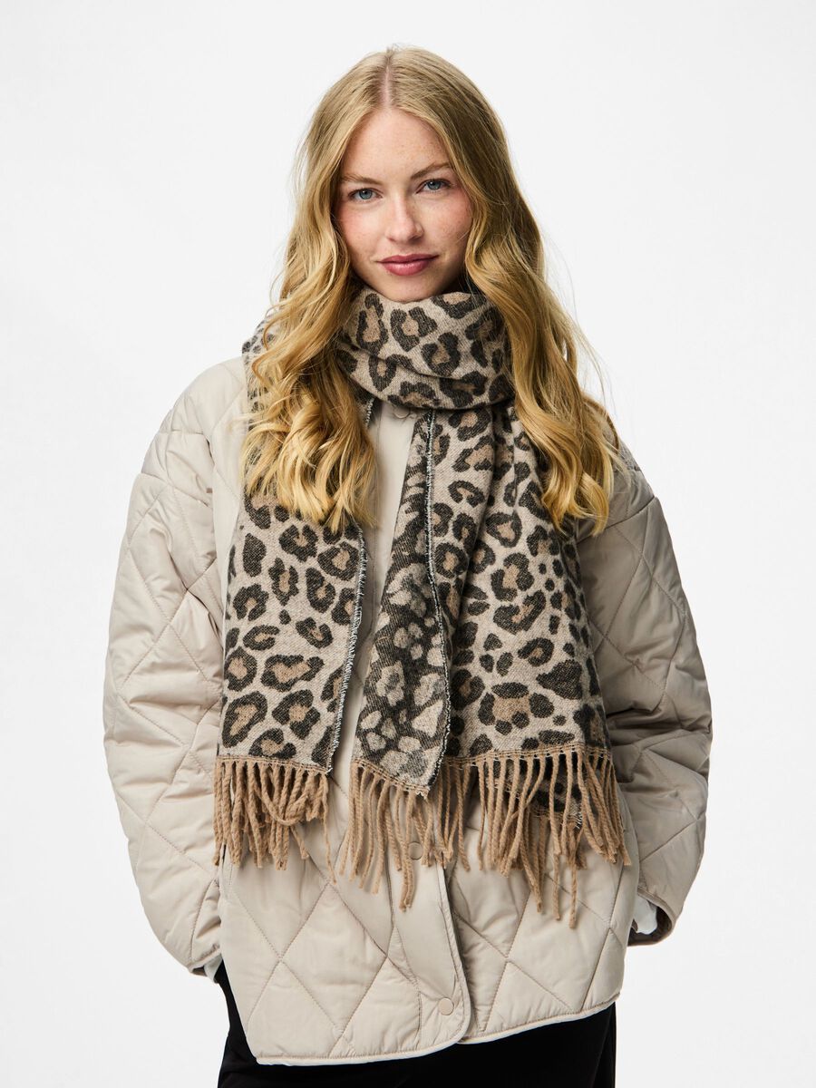Carousel image - PCJIRA SCARF, Natural | 2