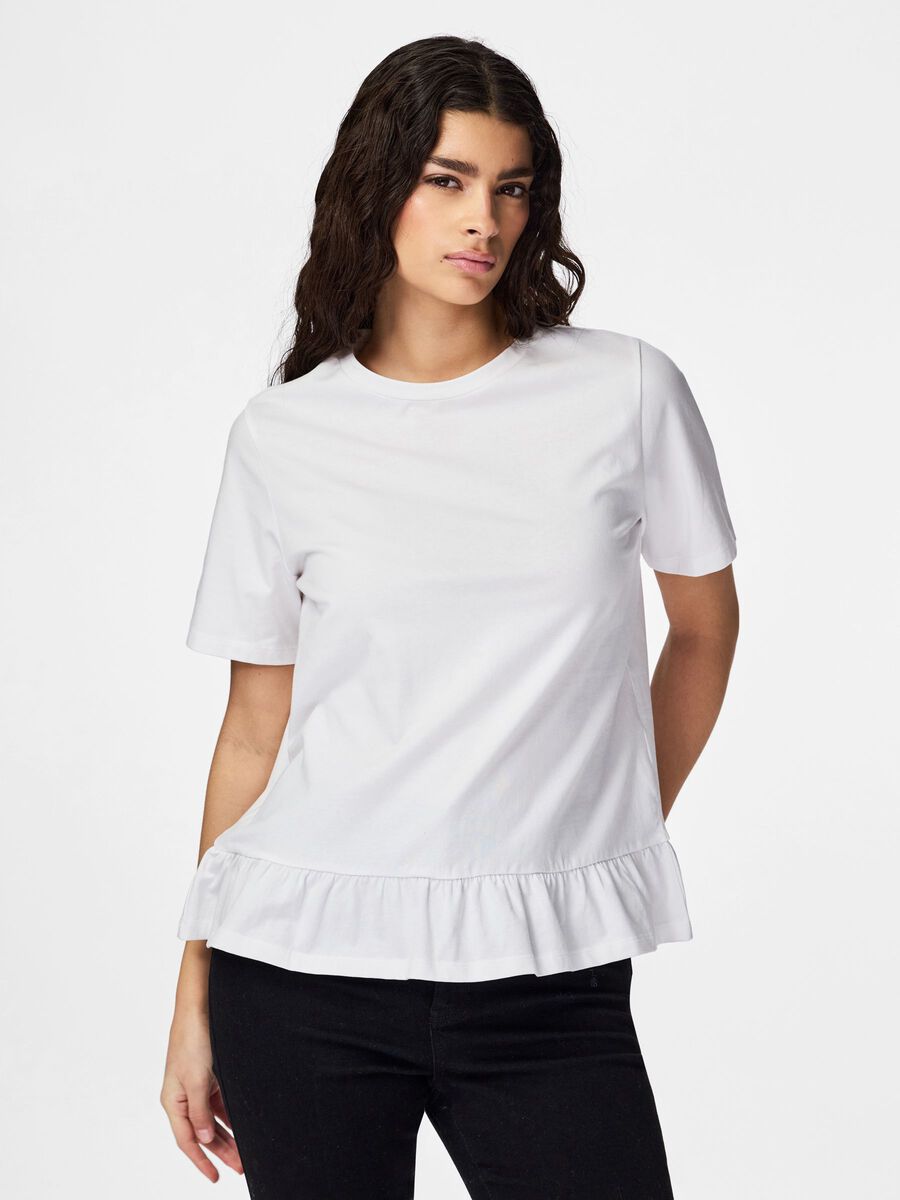 Product carousel image - PCDISSO T-SHIRT, Bright White | 1