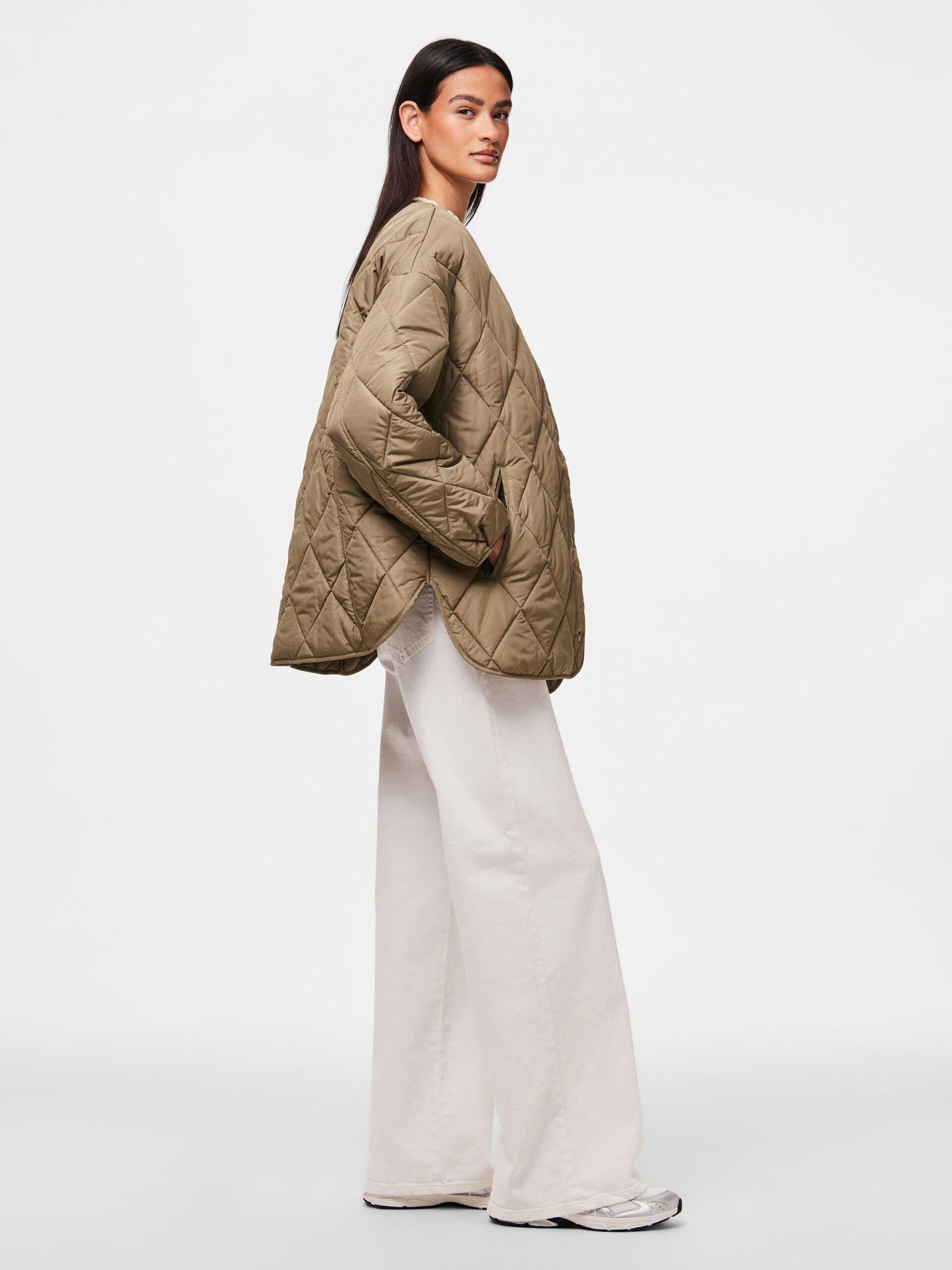 Carousel image - PCSTELLA QUILTED JACKET, Mermaid | 5