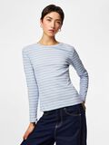 Product image thumbnail - PCRUKA LONG SLEEVED TOP, Cashmere Blue | 1