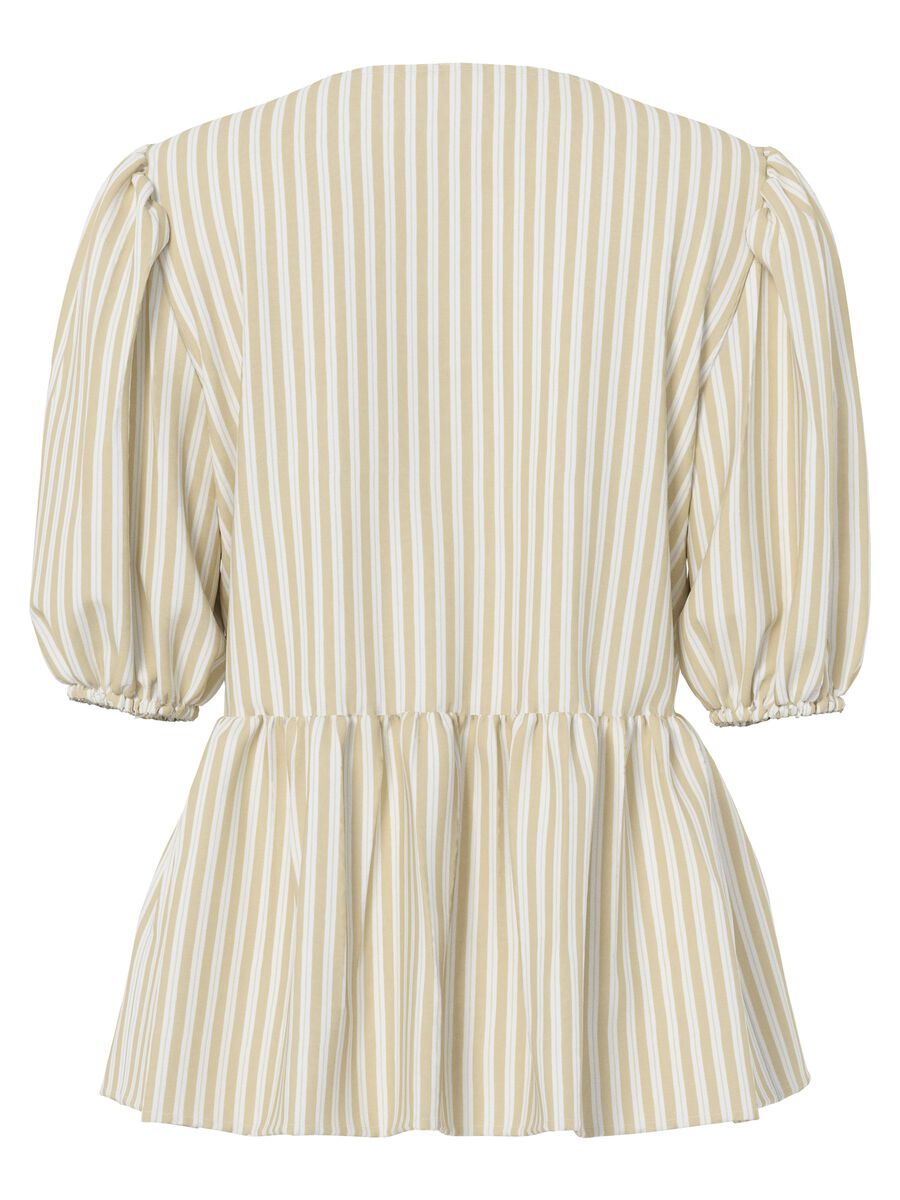 Carousel image - PCJOLLY TIE BLOUSE, French Vanilla | 7